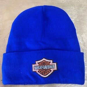Harley-Davidson Royal Blue Knit Cap
